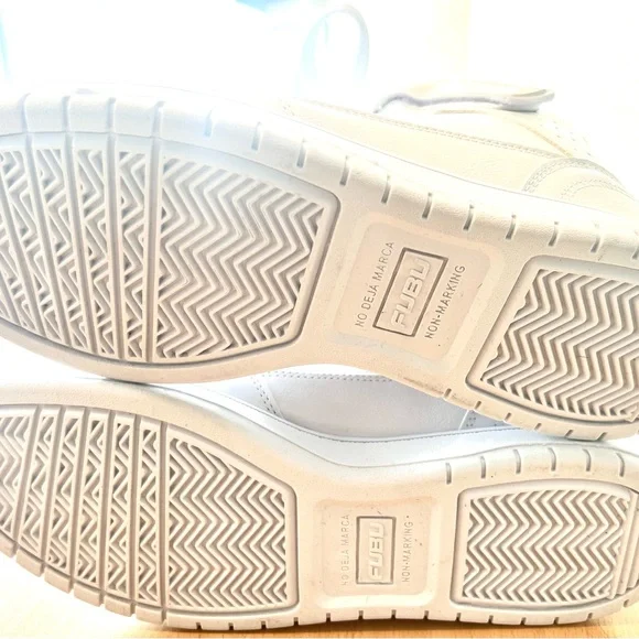 🆕 FUBU White High-Top Sneakers - Picture 8 of 9